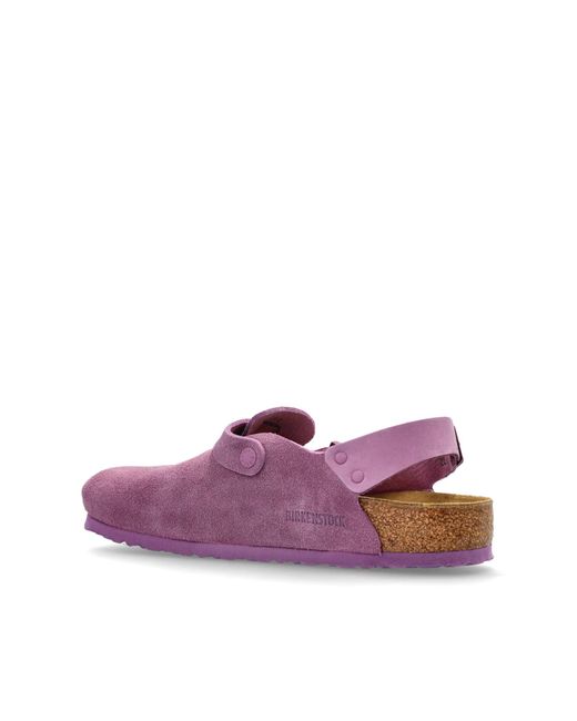 Birkenstock Purple "Tokio Ii Suede" Shoes for men