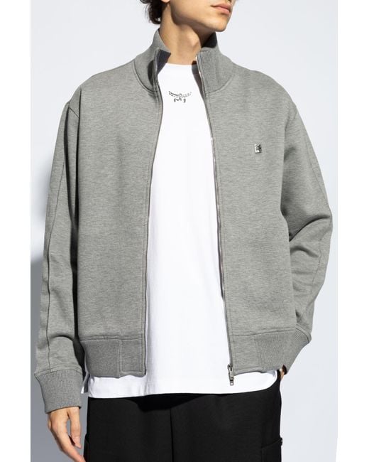 Givenchy Gray Turtleneck Sweatshirt for men