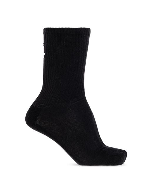 44 Label Group Black Socks With Logo for men