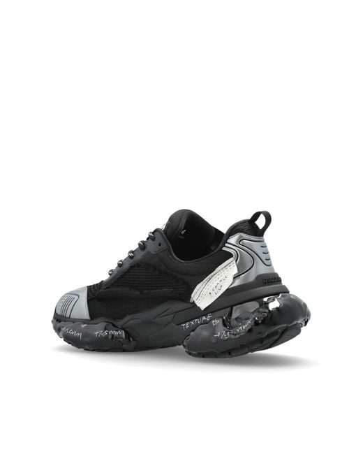 DSquared² Black 'Faster' Sports Shoes for men