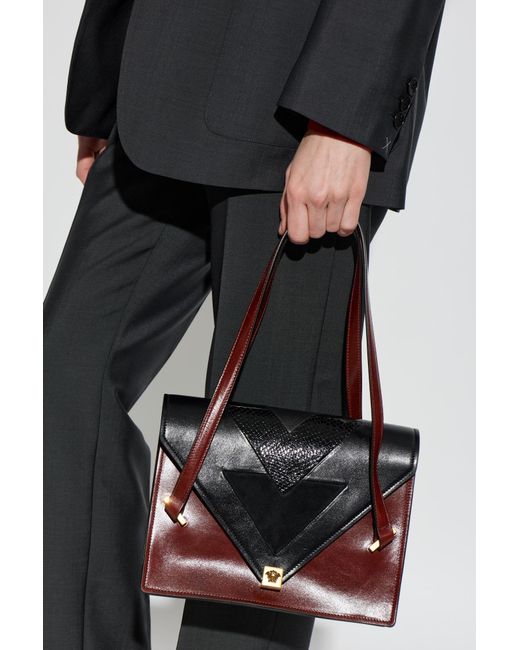 Versace Black Shoulder Bag "Severine"