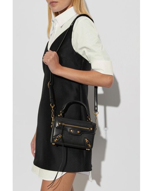 Balenciaga Black Handbag 'Le City Sleek Box'
