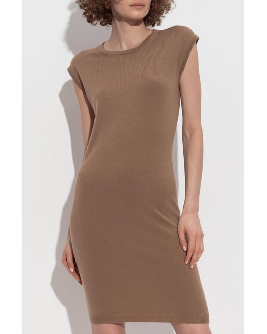 DSquared² Natural Wool Dress