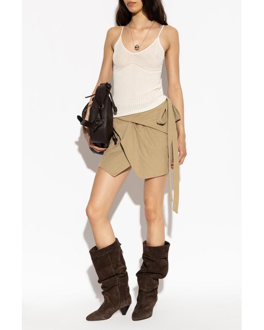 Isabel Marant White Top "Saloma"