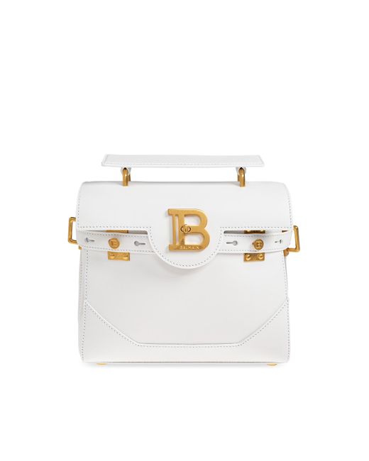 Balmain Gray Handbag "B-Buzz 23"