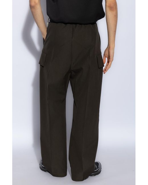 Fear Of God Black Trousers With Pockets, for men
