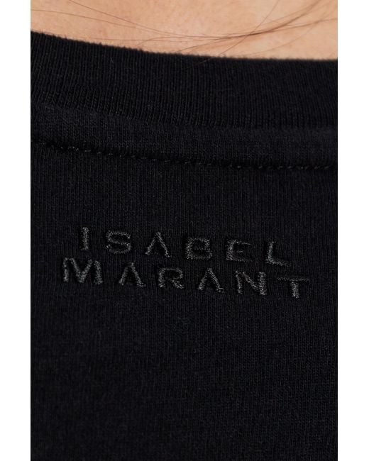Isabel Marant Blue T-Shirt 'Maeliss'