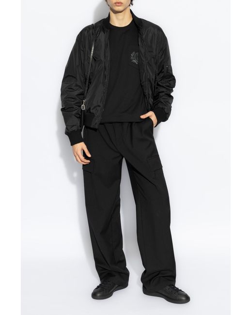 Dolce & Gabbana Black Bomber Jacket for men