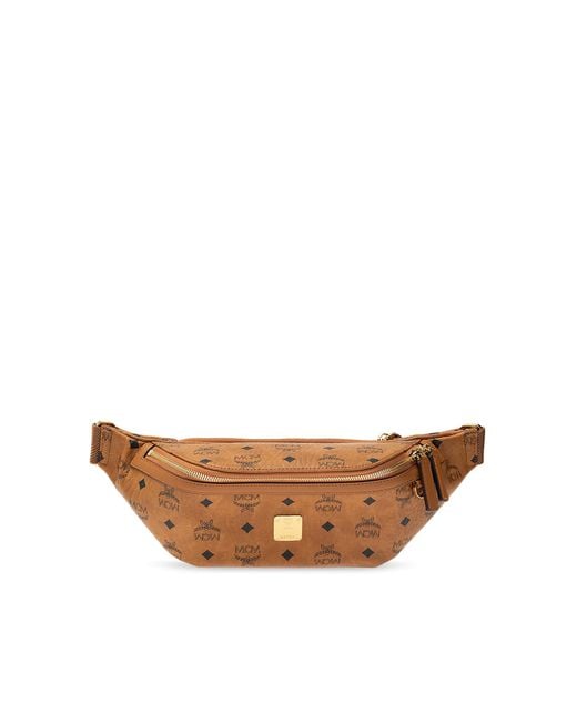 MCM Brown Belt Bag for men