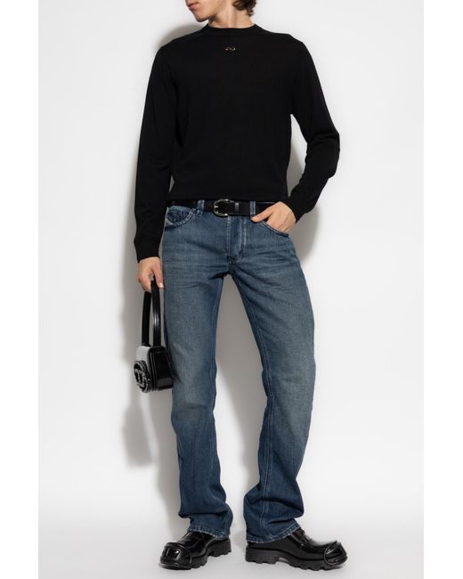DIESEL Black Sweater 'K-Valiam' for men