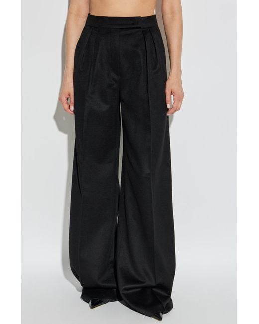 Max Mara Black Wool Trousers 'Ori'
