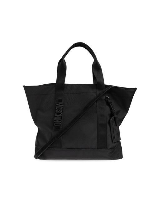 Moschino Black Shopper Bag for men