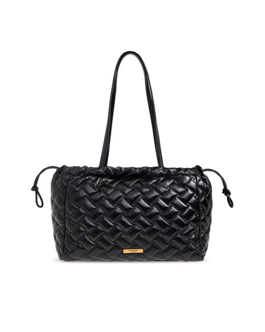 Kurt Geiger Black Shopper Bag "Kensington String"