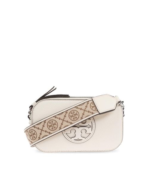 Tory Burch White Shoulder Bag "Miller Mini"