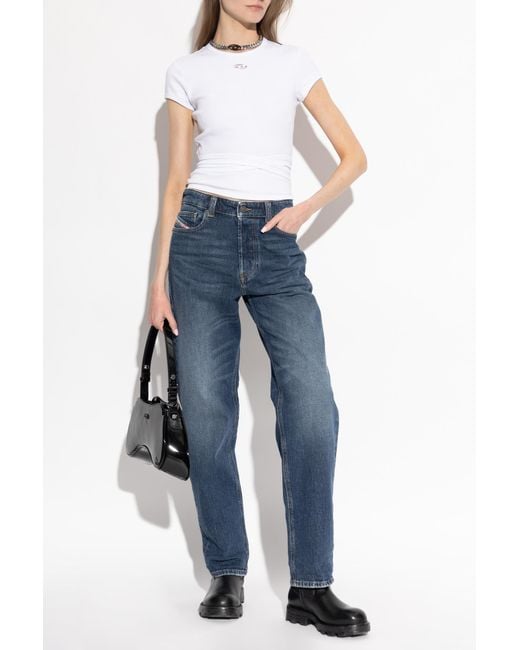 DIESEL White Top 'T-Bunny-Tail-S1'