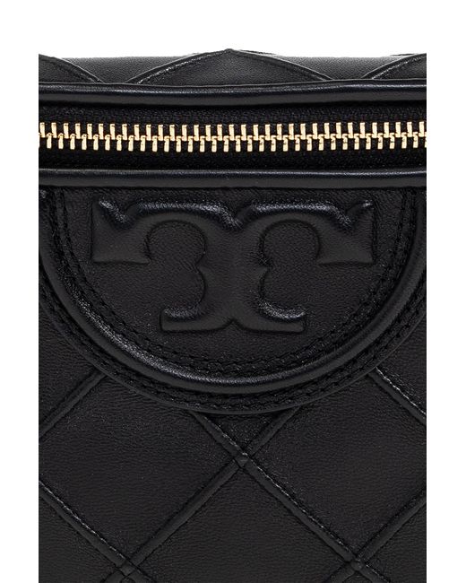 Tory Burch Black Belt Bag 'Fleming Soft'