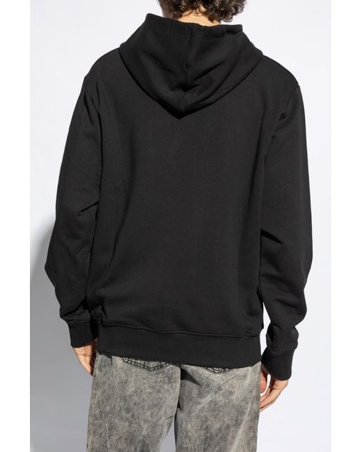 Balmain Black Sweatshirt With Logo for men