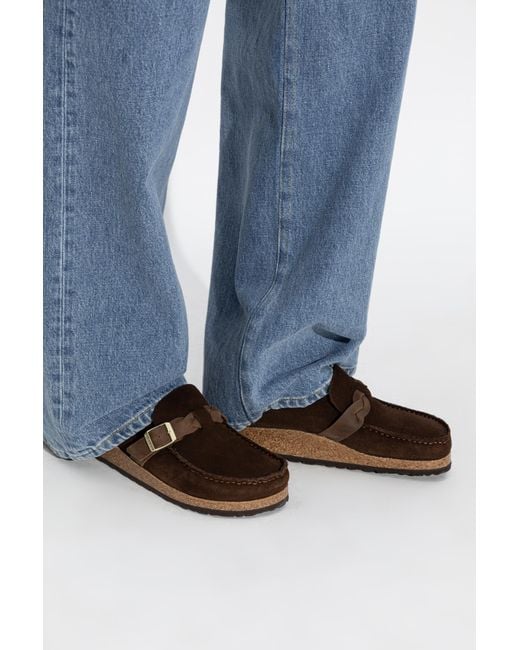 Birkenstock Brown 'Buckley Braided' Shoes