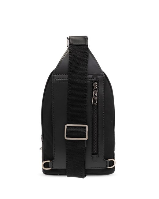 Dolce & Gabbana Black One-Shoulder Backpack for men