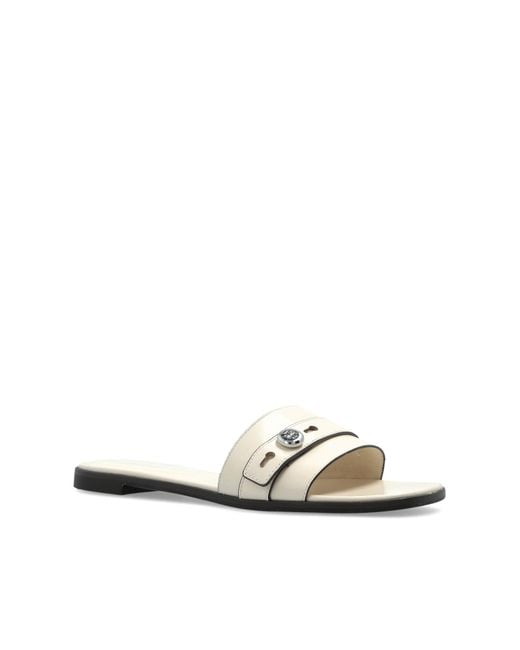 Tory Burch Pink 'Romy' Slides