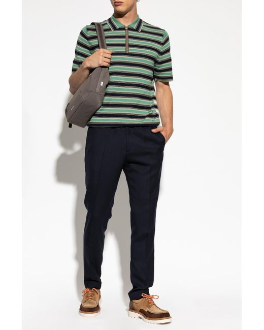 Paul Smith Green Wool Sweater for men