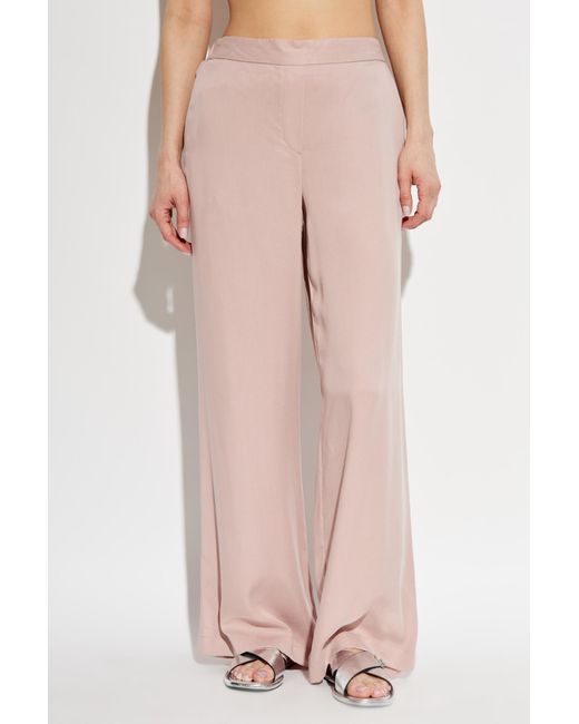 Paul Smith Pink Trousers With Pockets