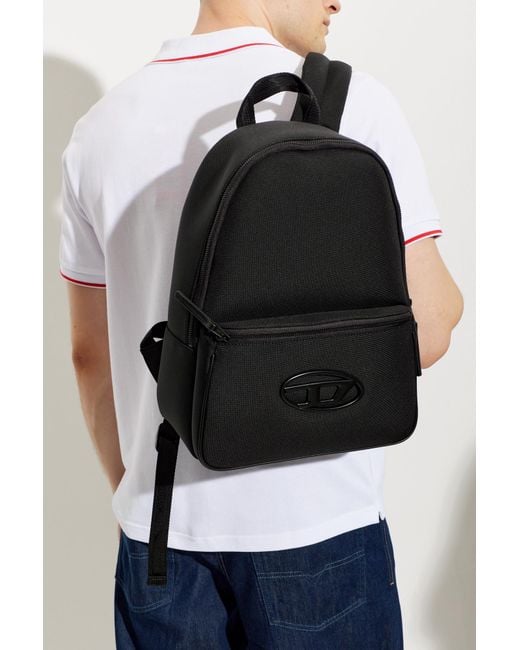 DIESEL Black 'Holi-D' Backpack