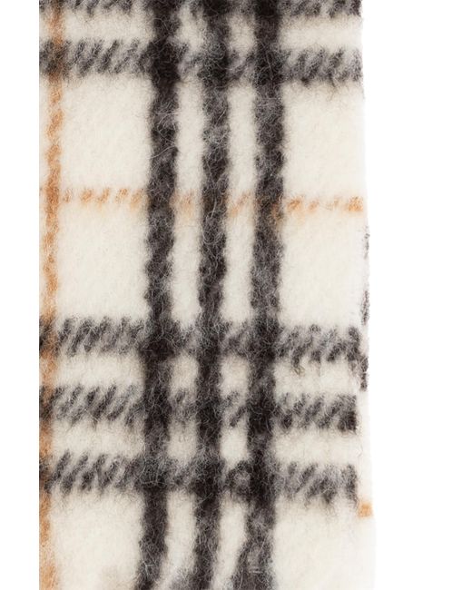 Burberry Natural Wool Scarf