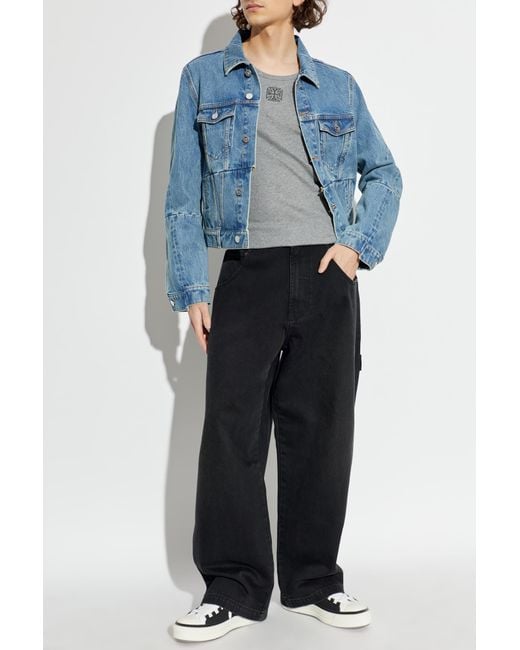 Vetements Blue Denim Jacket for men
