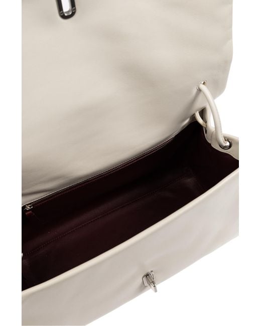 Marc Jacobs White Shoulder Bag `dual Large`,