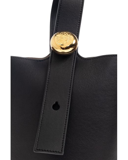 Loewe Black Handbag 'Pebble Mini'
