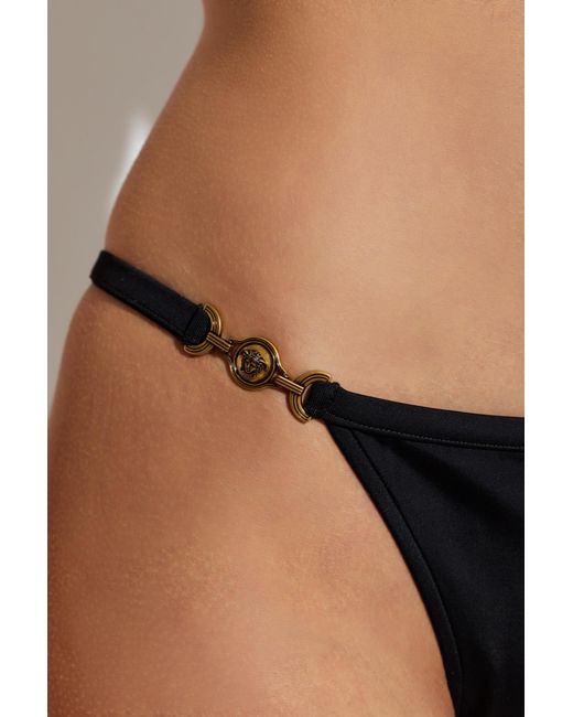 Versace Black Bikini Top