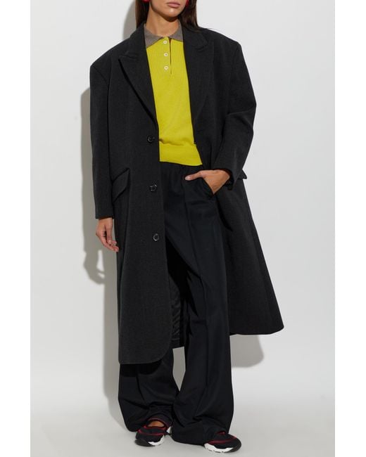 Marni Black Wool Coat