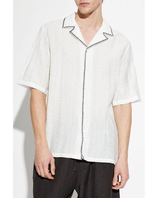 Officine Generale White Shirt 'Eren' for men
