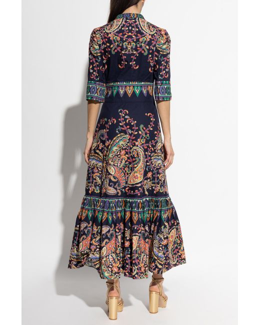 Etro Multicolor Patterned Dress