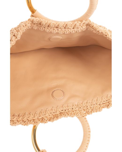 Chloé Natural Handbag Bracelet Paravent Small