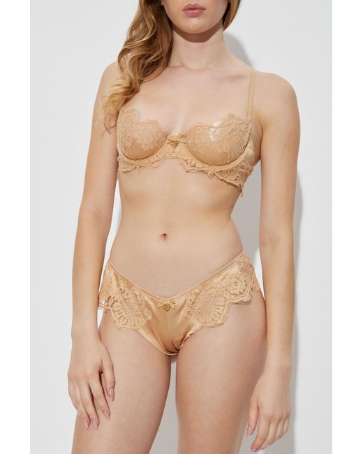 DSquared² White Lace Bra