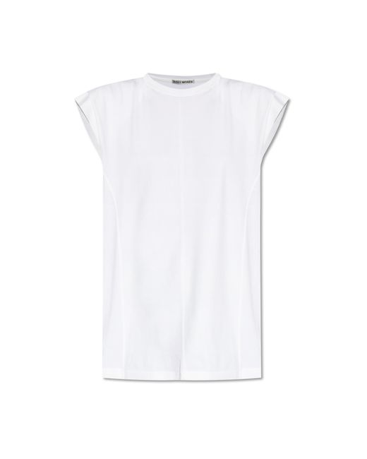 Issey Miyake White Printed T-Shirt