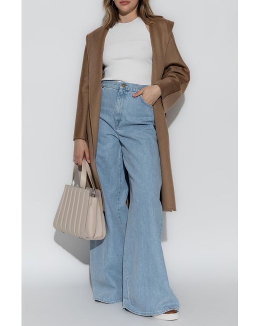 Max Mara Brown Cashmere Coat Lilia