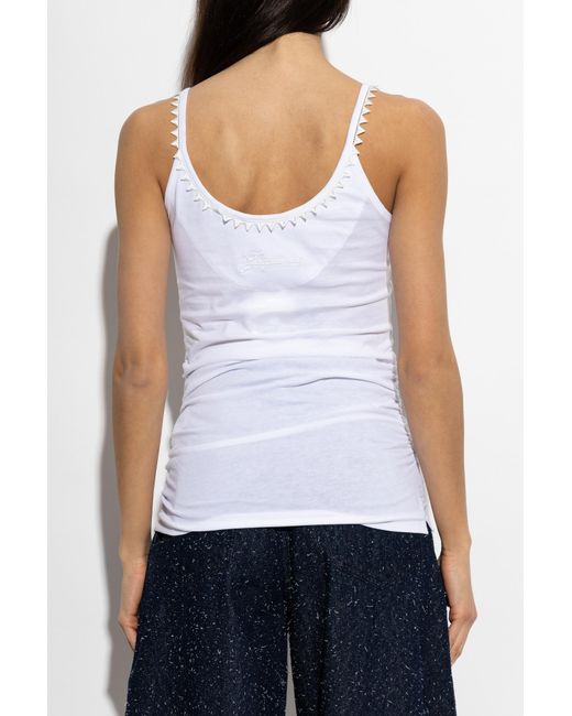 Jacquemus Blue Strap Top