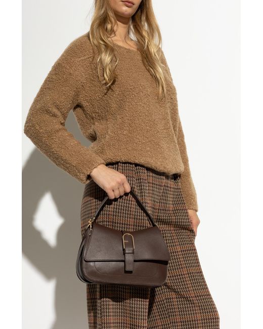 Furla Brown 'Flow Medium' Handbag