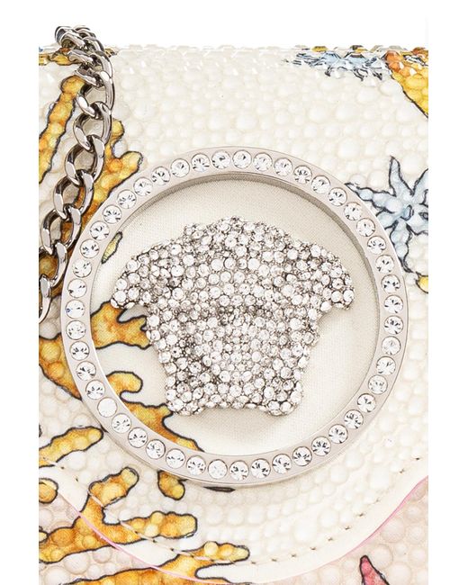 Versace Metallic Handbag "la Medusa Mini",
