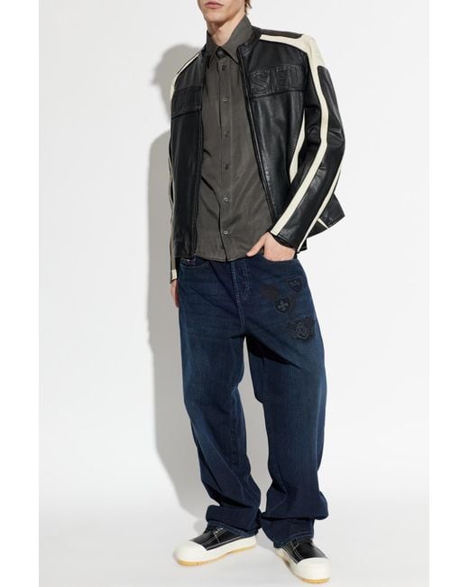 DIESEL Blue '2001 D-Macro-S8' Jeans for men