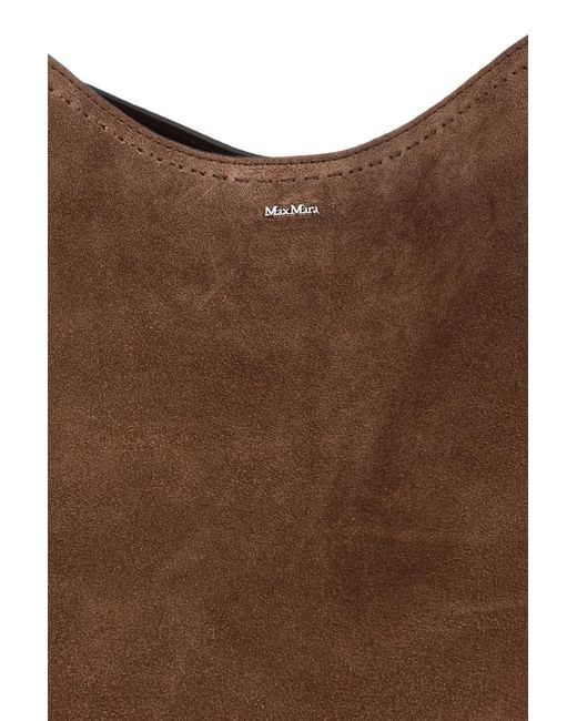 Max Mara Brown Shoulder Bag 'Archetipo'