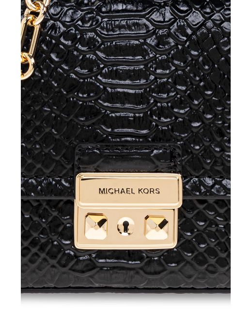 MICHAEL Michael Kors Black Shoulder Bag "Tribeca Large"