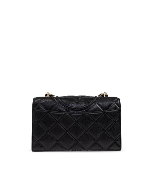 Tory Burch Black Fleming Small Shoulder Bag