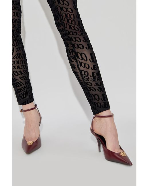 Versace Red Heeled Shoes