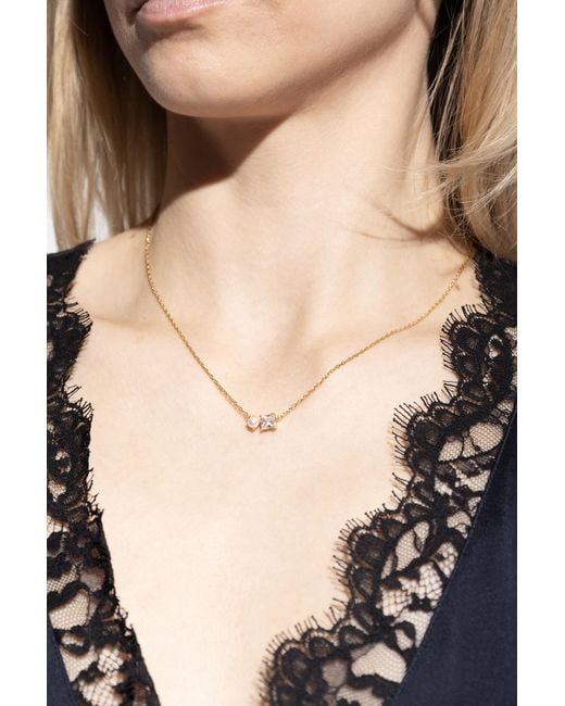 Kate Spade Metallic Necklace With Pendant