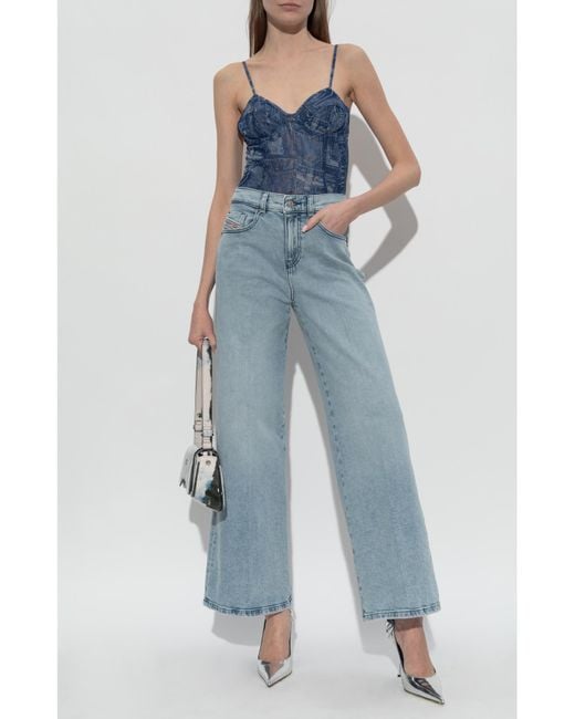 DIESEL Blue '1978 D-Akemi' Jeans