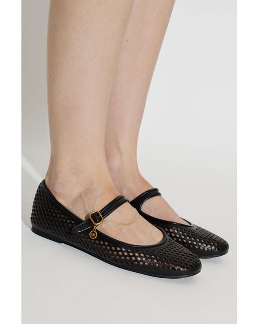 MICHAEL Michael Kors Black 'Nellie' Ballet Flats